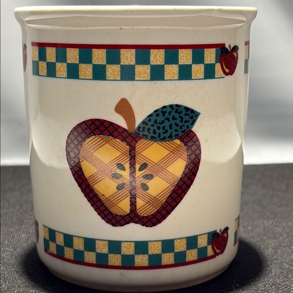 Vintage Apple Design Ceramic Mug - Picture 4 of 7